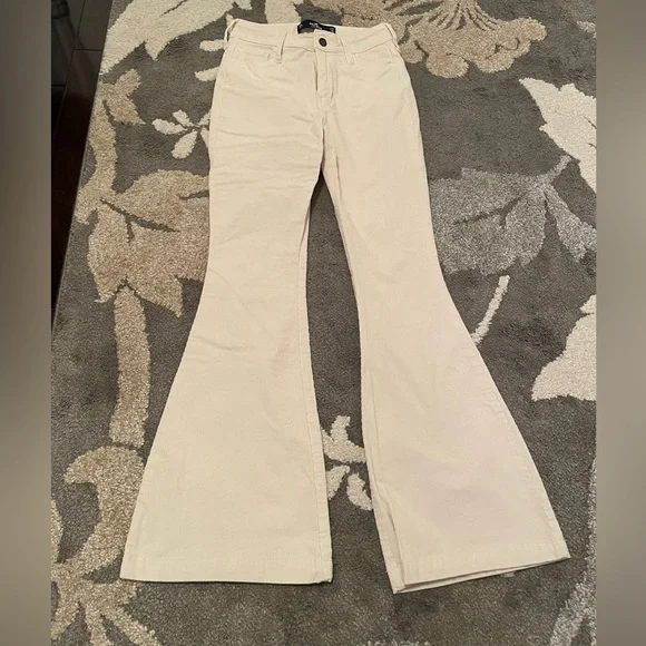 Hollister Jeans Hollister Corduroy High Rise Flare Pants Size